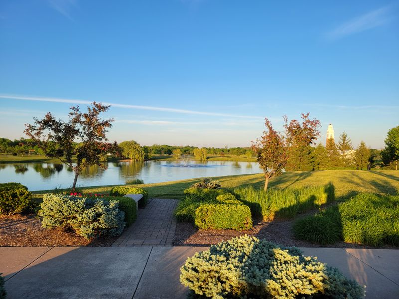 The Fishing Lake and Wetlands Add Natural Beauty to the Experience