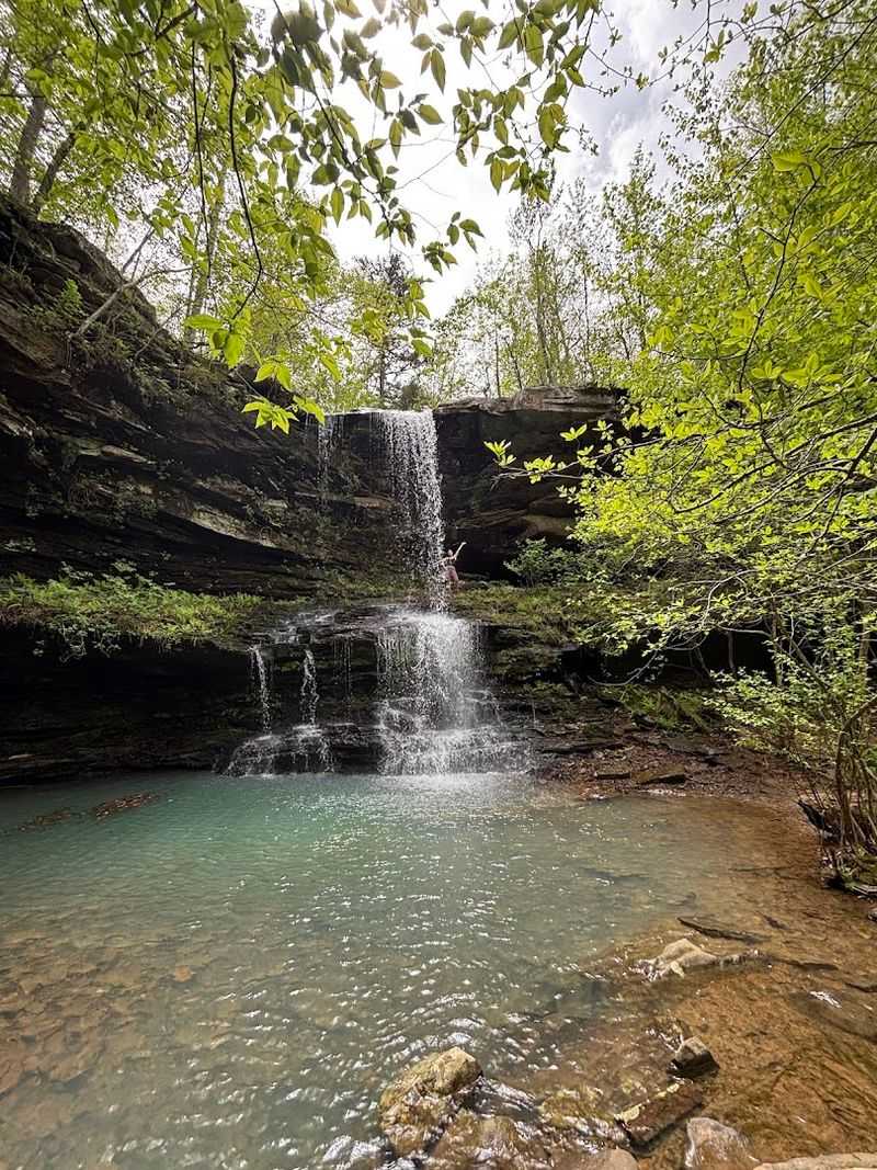 Early Spring Rains That Make The Waterfalls Show Off