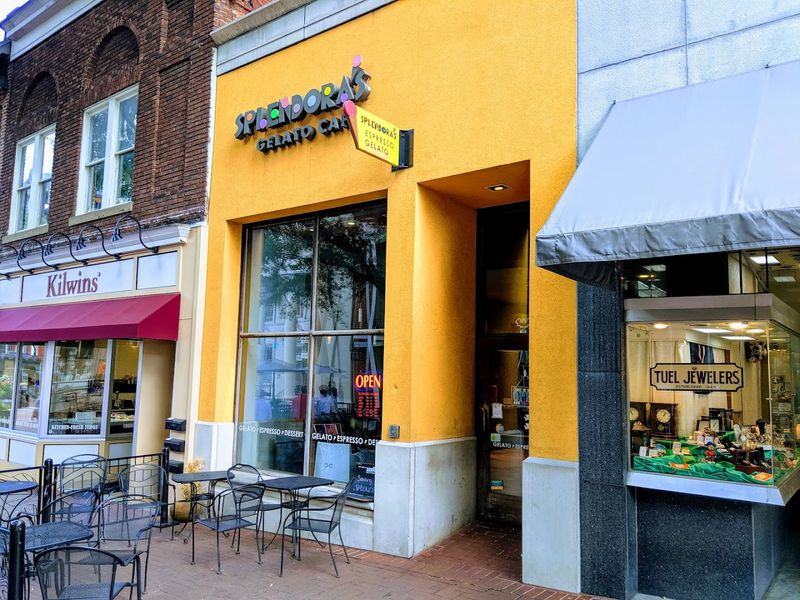 Splendora's Gelato Cafe, Charlottesville, Virginia