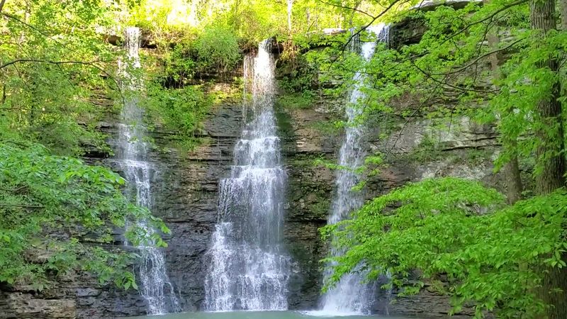 Twin Falls Or Triple Falls When The Season Is Feeling Generous