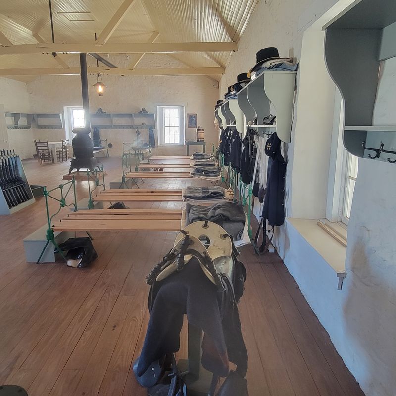 Inside the Restored Cavalry Barracks