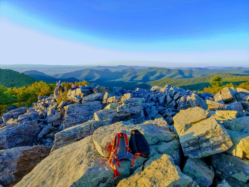 Boulder Field Paradise at the Summit