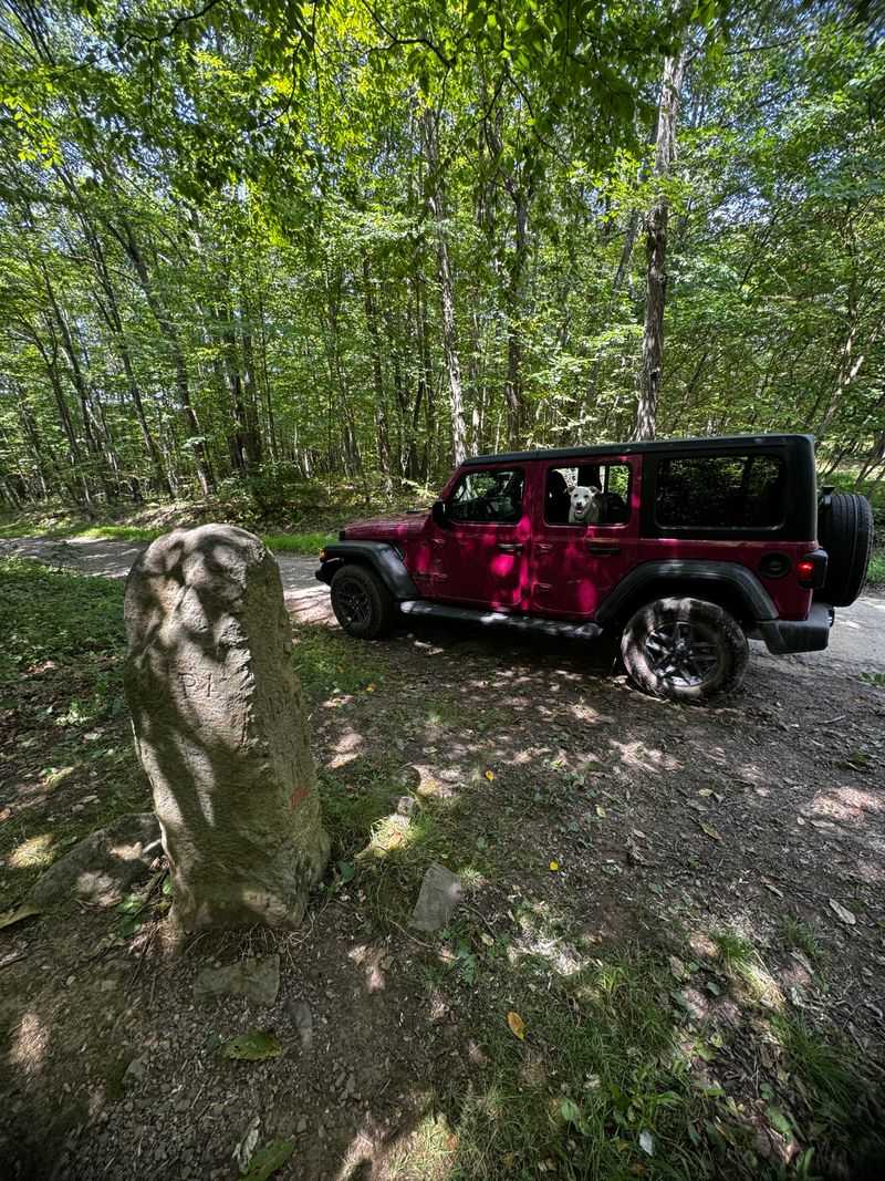 Old Tri-State Monument, Markleysburg