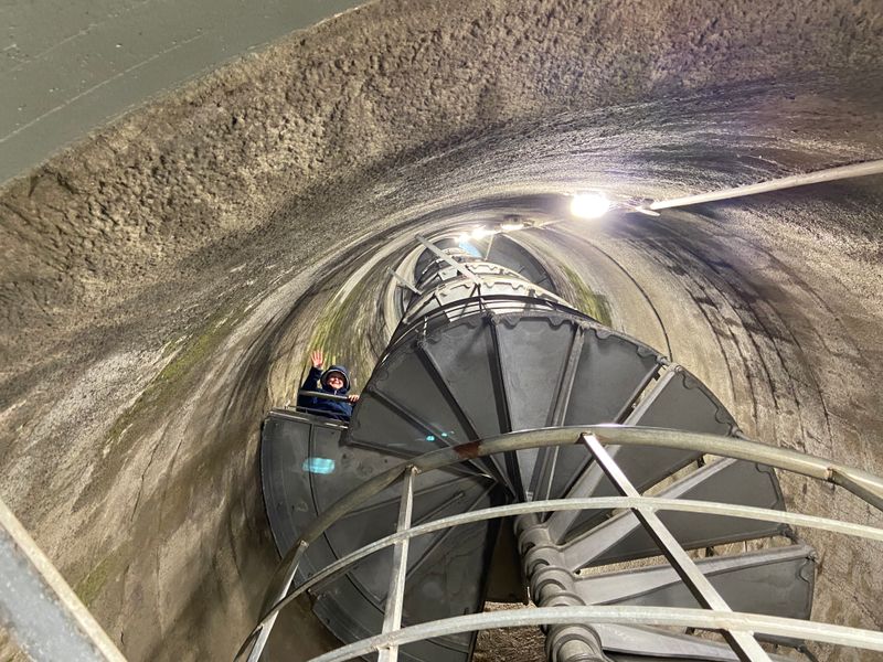 The Legendary 164-Step Spiral Staircase