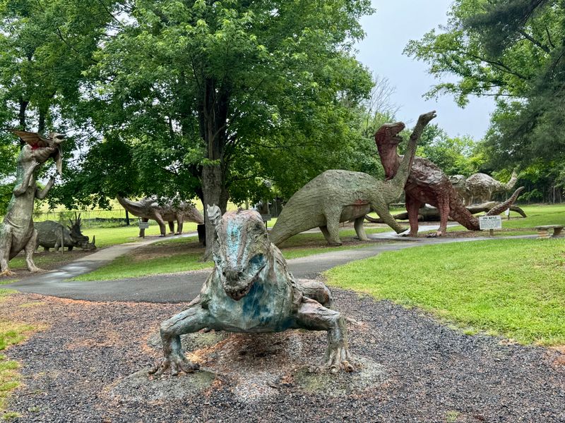 Giant Fiberglass Dinosaurs That Defy Logic