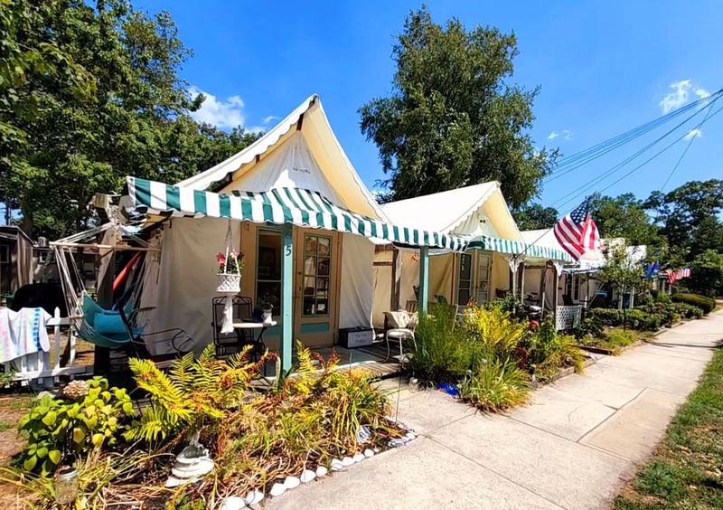 The Legendary Tent Colony Up Close