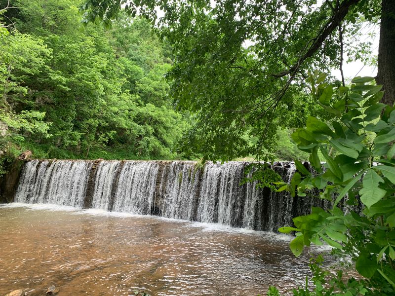 A Waterfall That Drops Into Its Own Private Amphitheater
