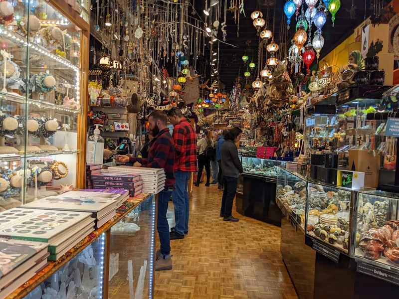 Crystals That Fill Every Available Surface