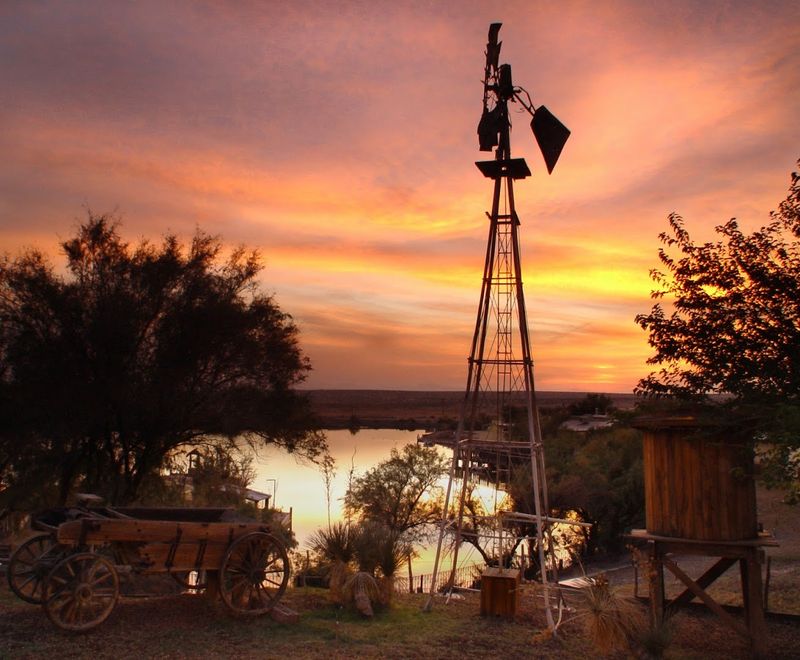 The Drive Out to the Ranch Sets the Mood Immediately