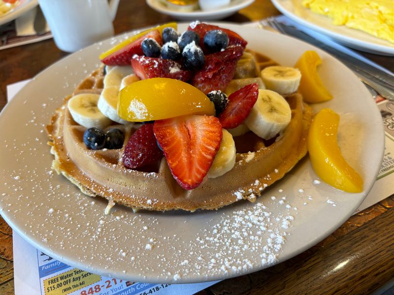 Tropical Waffle That Actually Looks Like the Picture