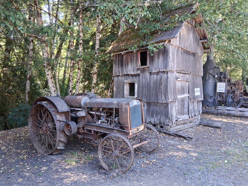 The Outdoor Logging Equipment Museum That's Basically Time Travel