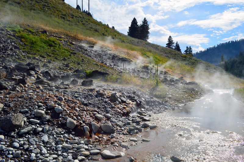 Sunbeam Hot Springs (Near Stanley, Hwy 75)