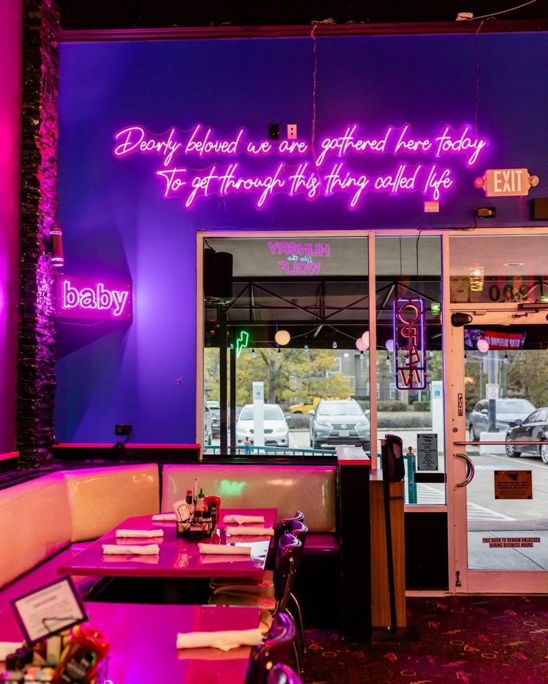 Neon Walls That Tell a Story