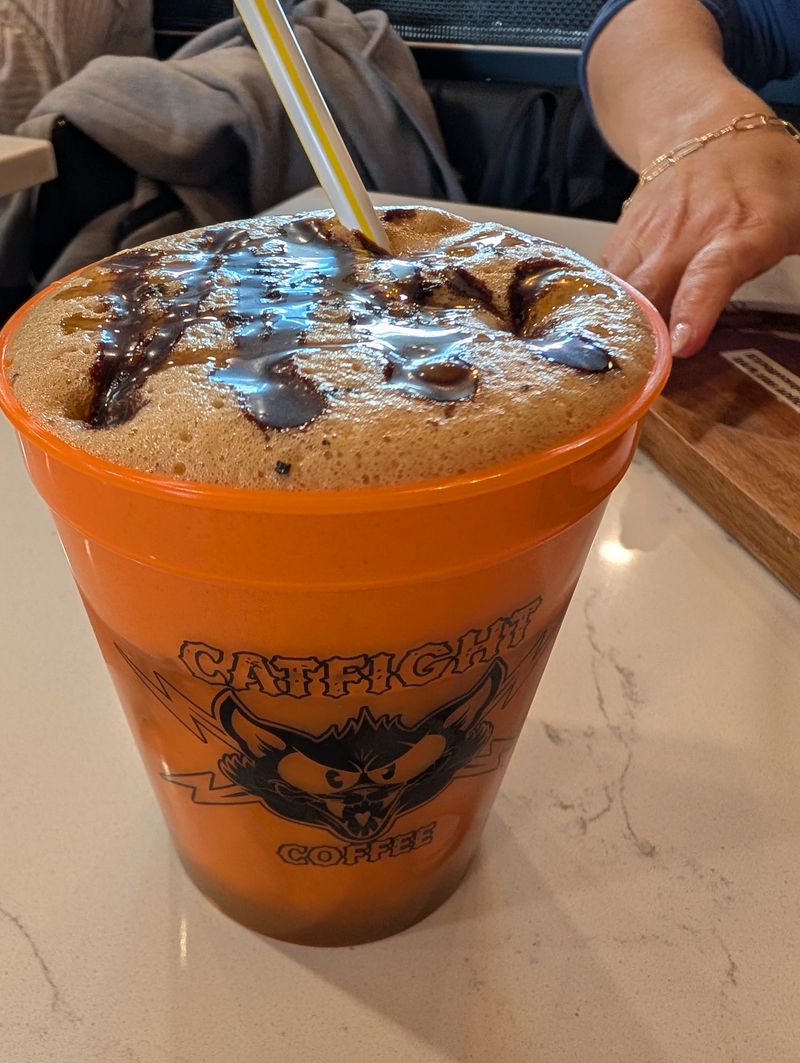 The Crème Brûlée Café Latte With Smoky Theater Effects