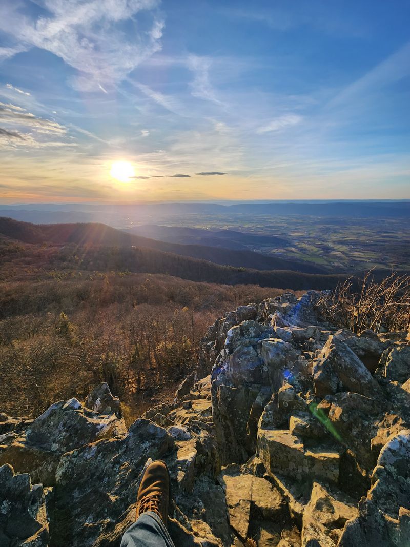 Lee Highway Scenic Route Through Shenandoah Valley, Virginia