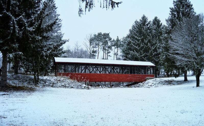 Covered Bridges And Quiet Crossings Along The Way
