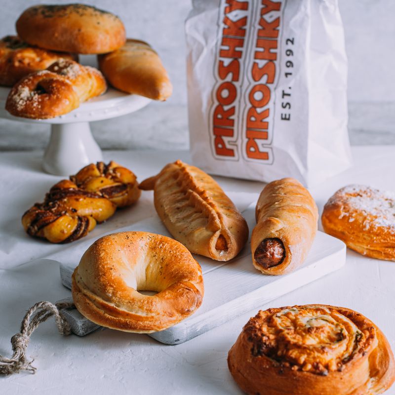 Piroshky Piroshky Savory Piroshky (Beef And Cheese Or Potato And Cheese)