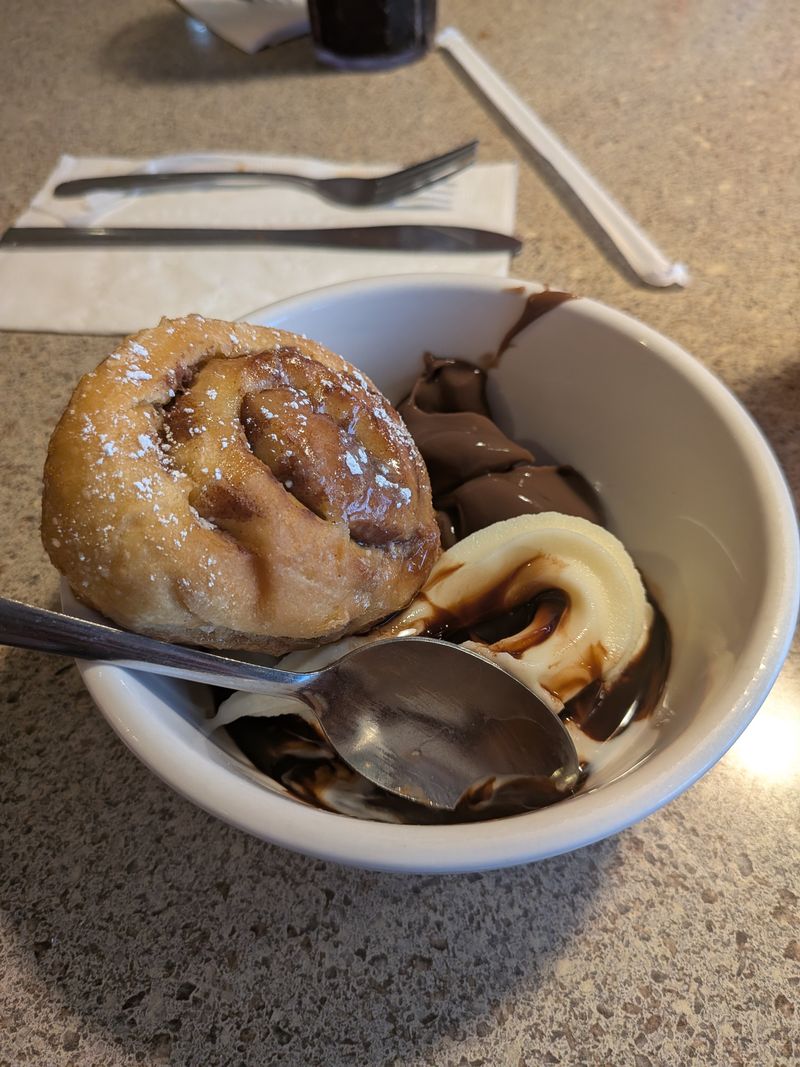 Homemade Desserts and Soft-Serve Ice Cream Station