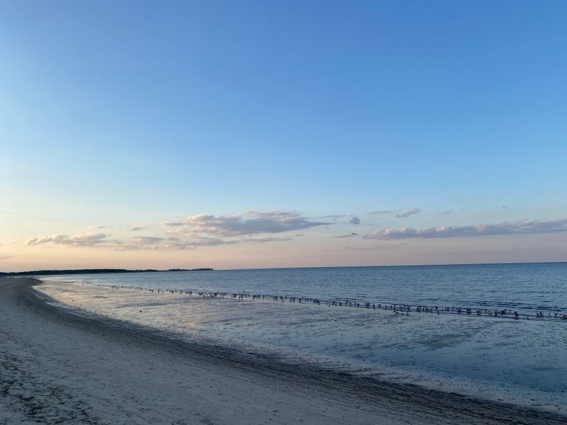 A Simple Sunset Stroll Along The Shoreline