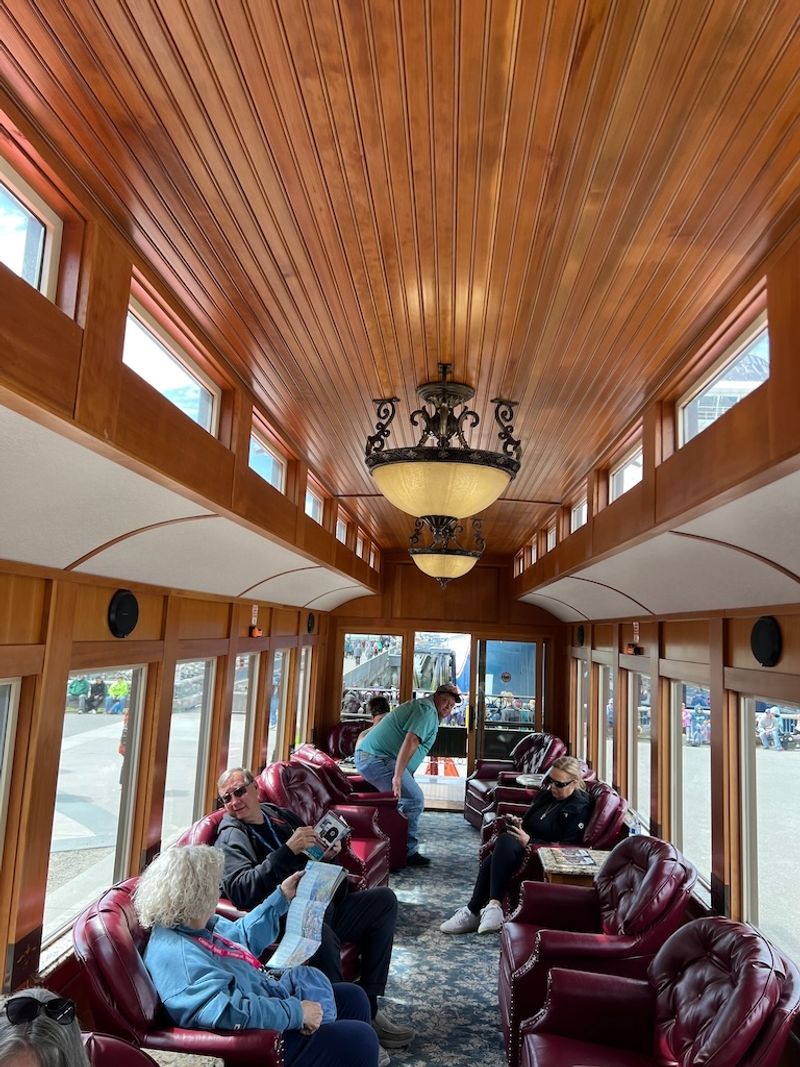 Vintage Coaches And Big Windows Built For Staring