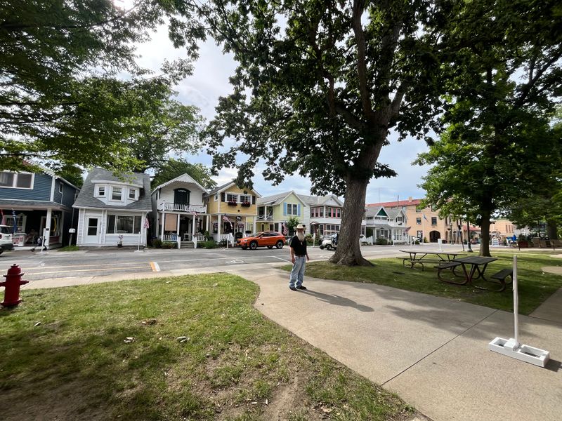 A Walkable Village Where Cars Barely Matter