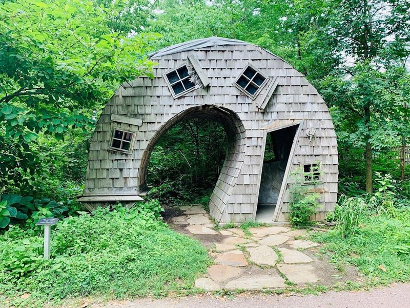 Twisted House at Indianapolis Art Center