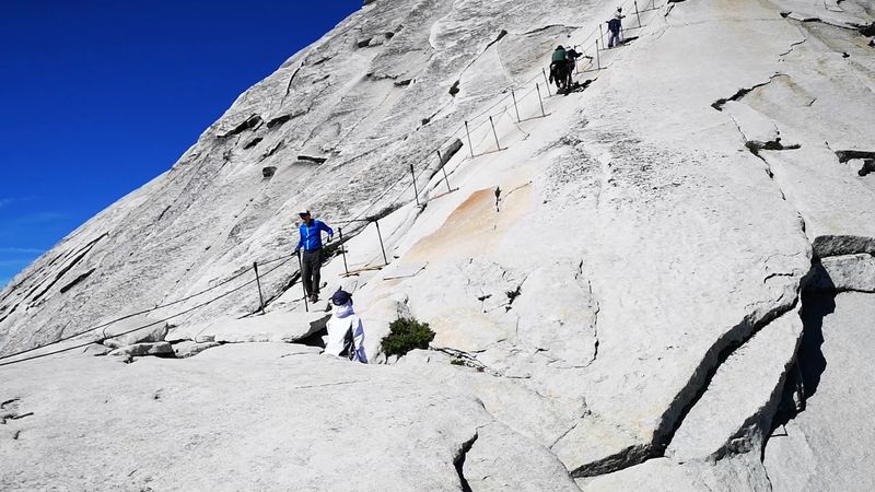 Half Dome Cables Route