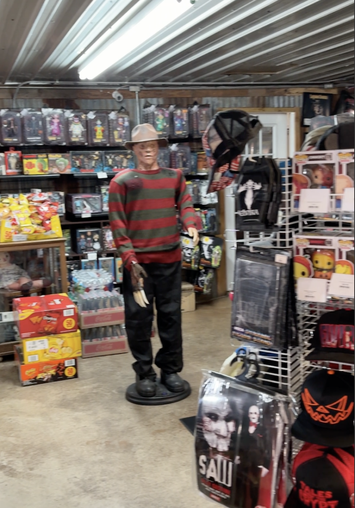 The souvenir shop at The Gas Station is to die for.