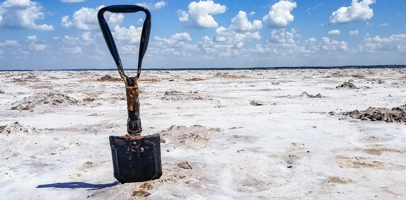 Dig for Hourglass Selenite Crystals at Salt Plains