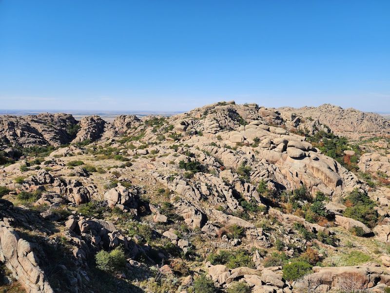 Wichita Mountains Wildlife Refuge - Elk Mountain Trail