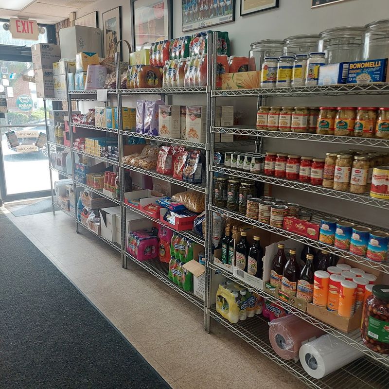 The Specialty Italian Pantry Items on the Shelves