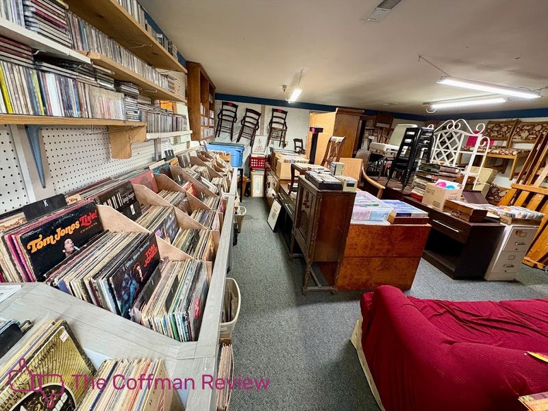 Vinyl Records and Furniture in a Separate Building