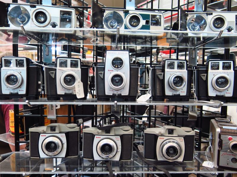 The Iconic Kodak Brownie Collection on Display