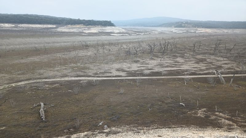 How the Drought Pushed Medina Lake to Its Breaking Point