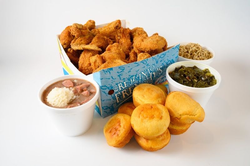 Crispy Golden Fried Chicken With Creole Soul