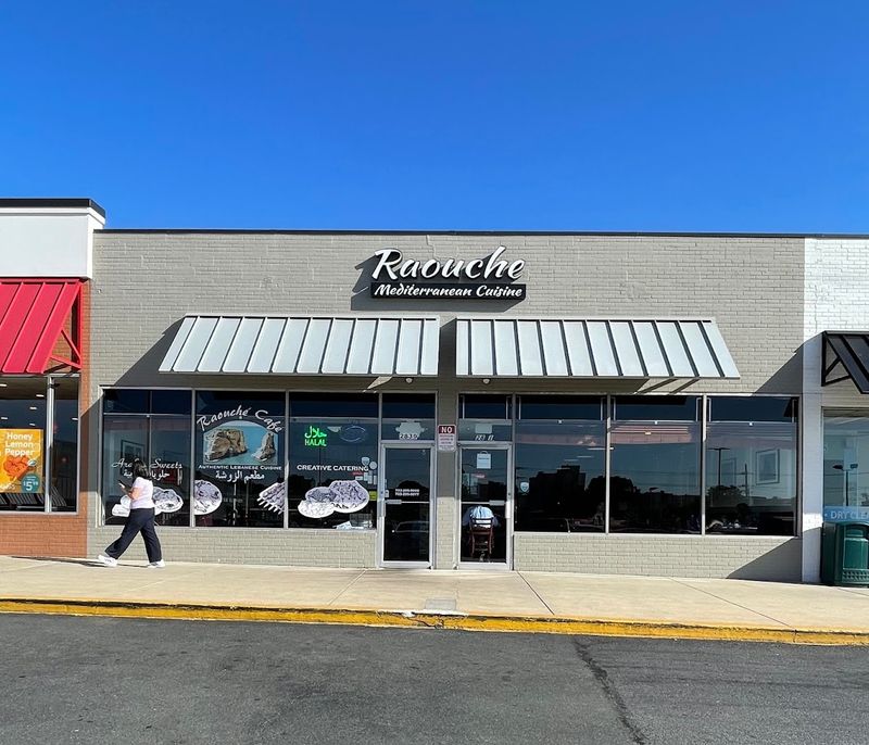 Finding Raouche Cafe in Merrifield, Virginia