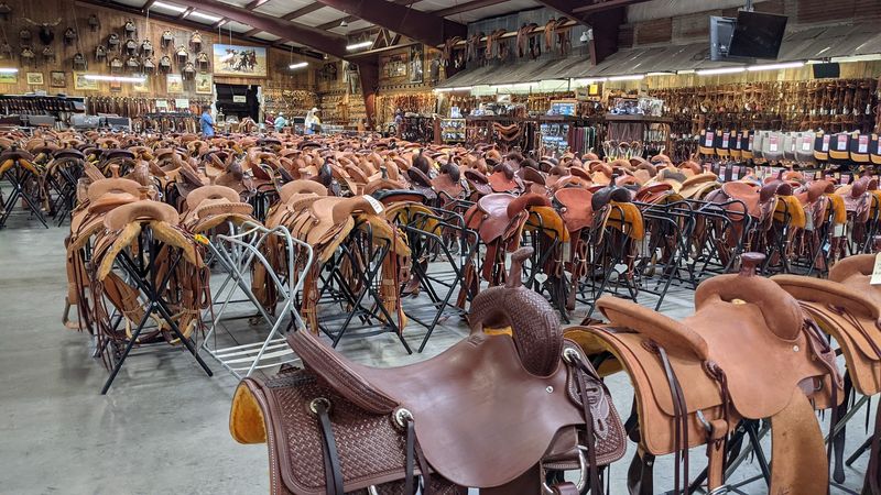 Over 1,000 Saddles Under One Roof