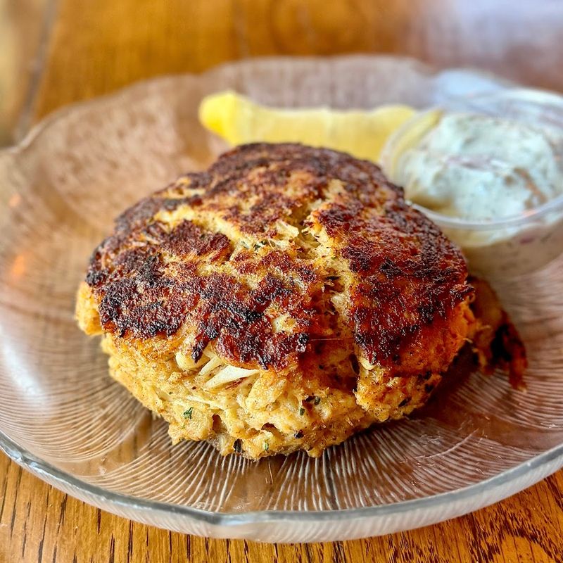 Giant Crab Cakes Worth Every Single Bite