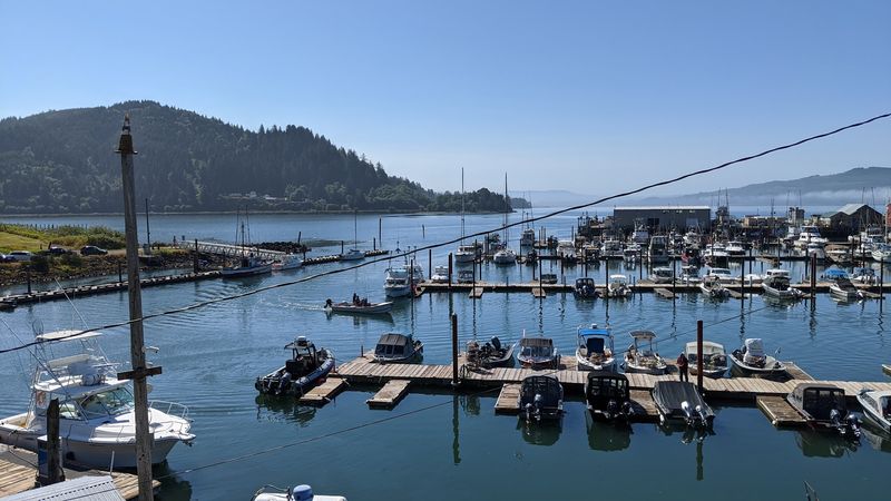 Crabbing and Fishing Right Off the Docks