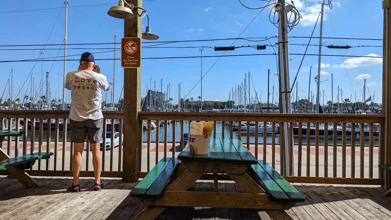 The Outdoor Deck and Marina Views Make It Special
