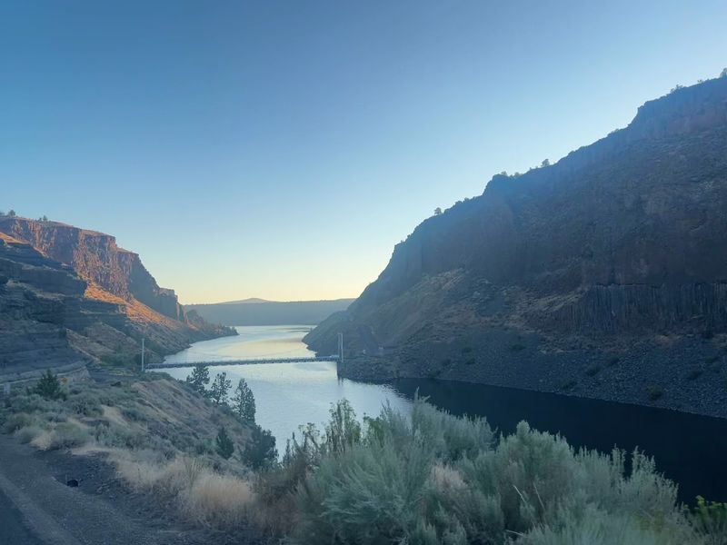 The Dramatic Drive Down Into the Canyon
