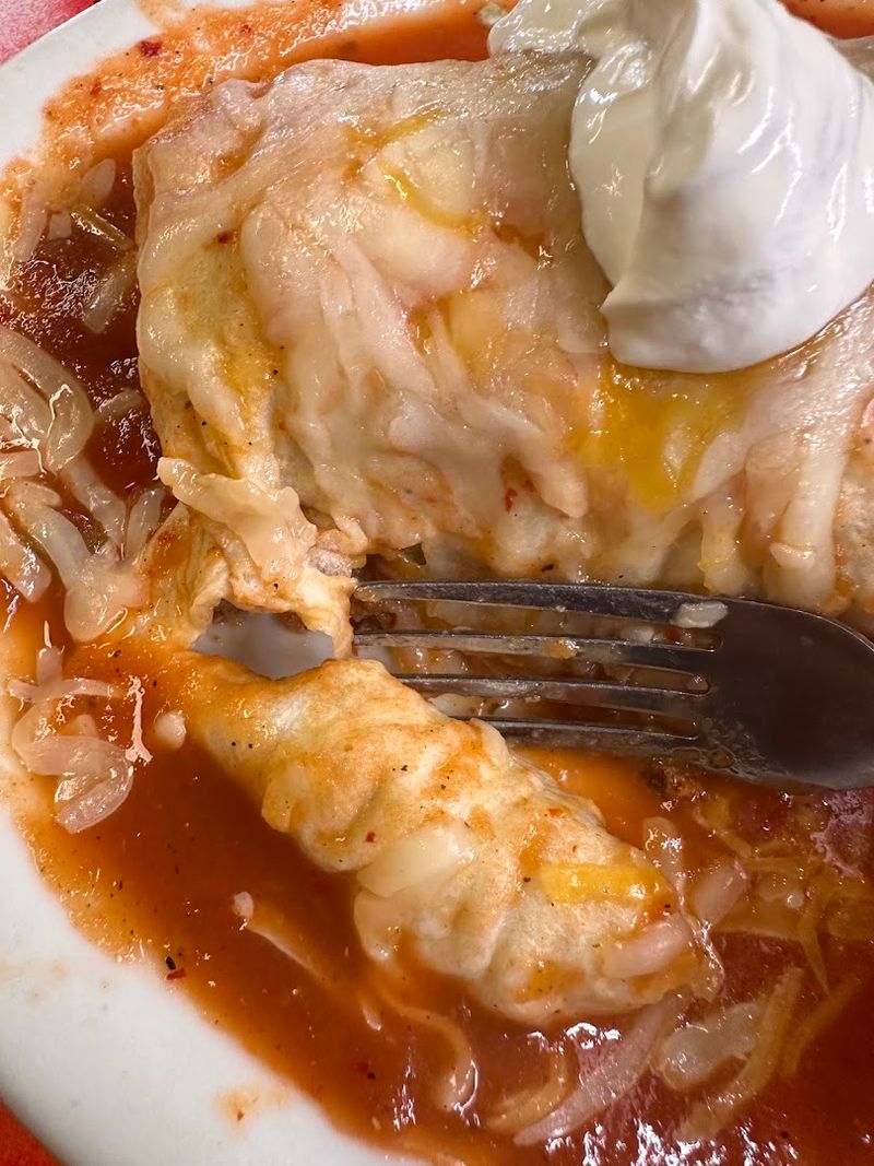 Enchiladas With a Red Sauce Worth Remembering