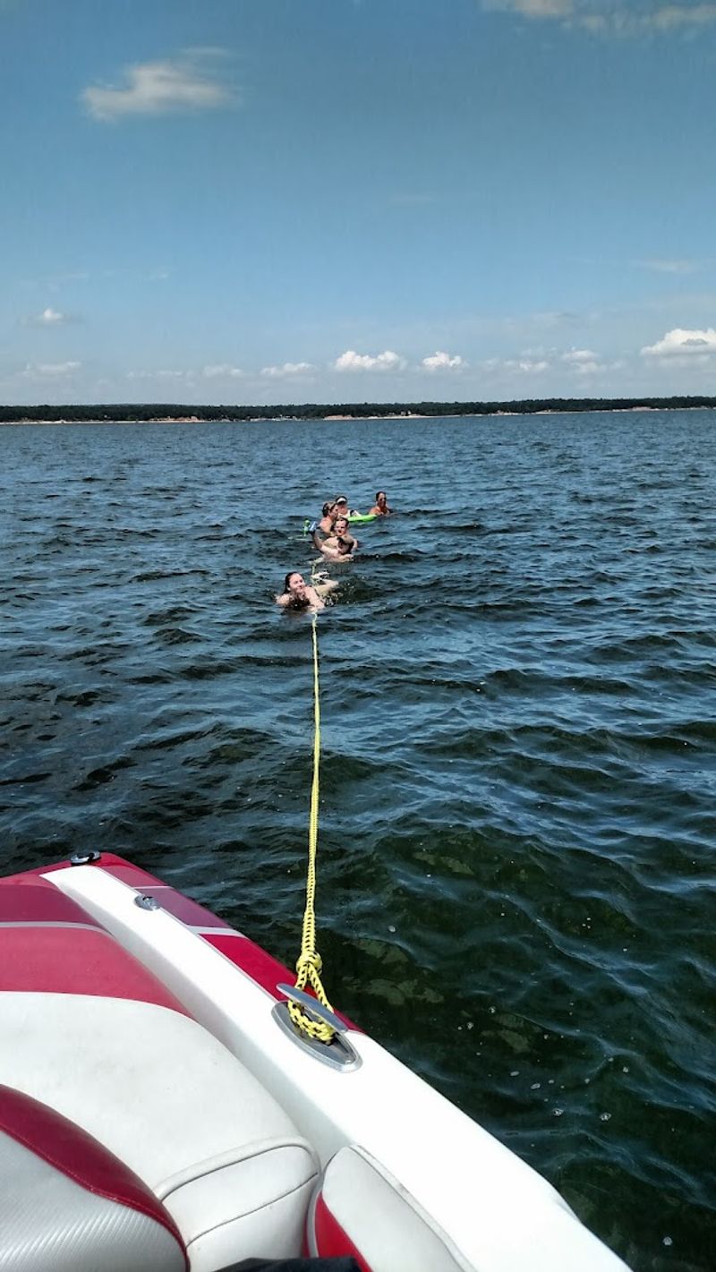 Boating Across the Open Water