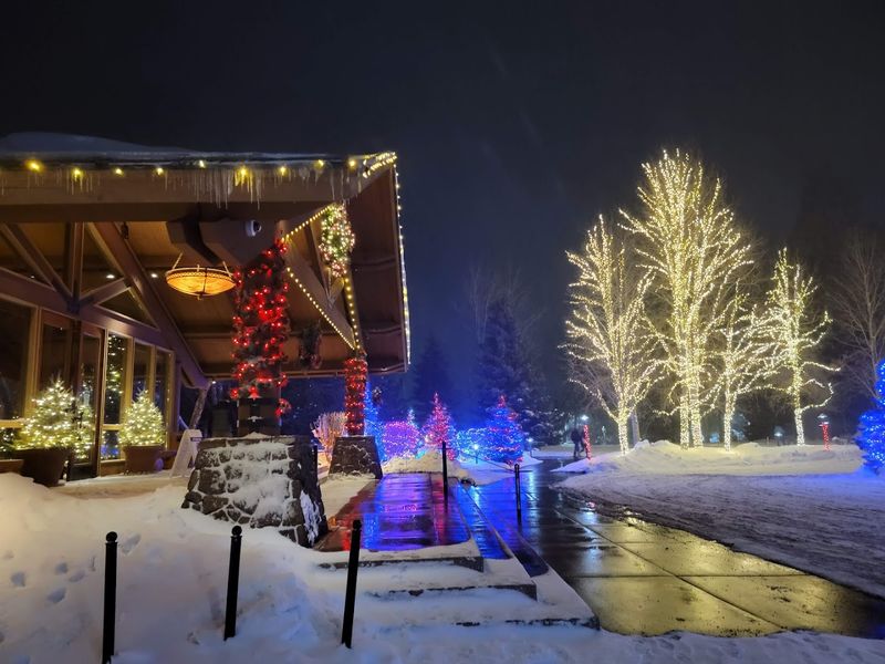 Winter Magic and Snowshoeing Near the Resort