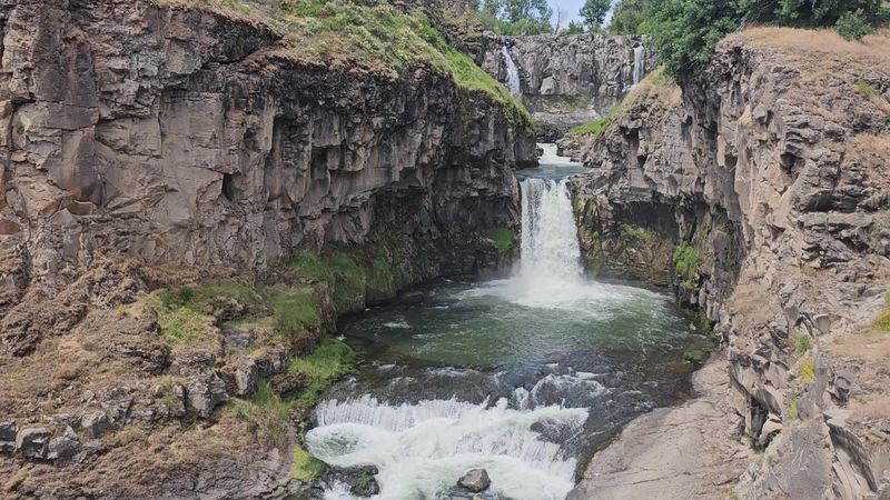 The Swimming Hole at the Base of the Falls