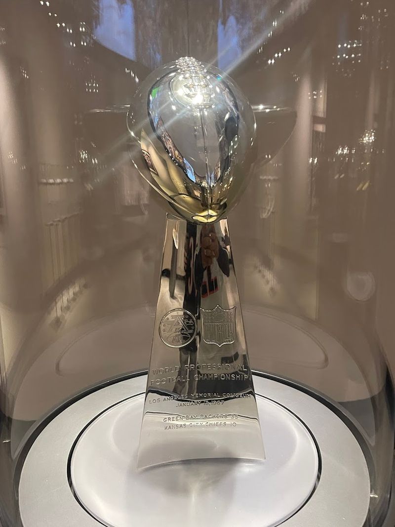 Super Bowl Trophies And Hardware That Feel Unreal Up Close