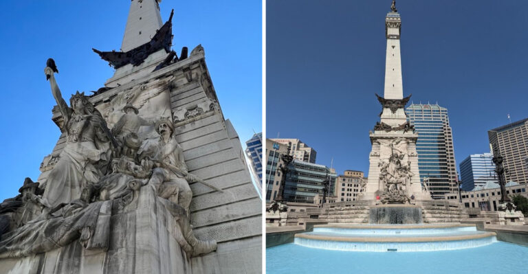Climb 331 Steps to the Top of This Iconic Indiana Monument for a View ...