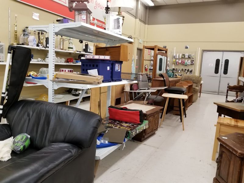 Donation Drop-Off Next Door That Keeps The Floor Changing