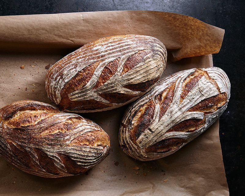 Grilled Jewish Rye From The Bakehouse That Sets The Whole Texture