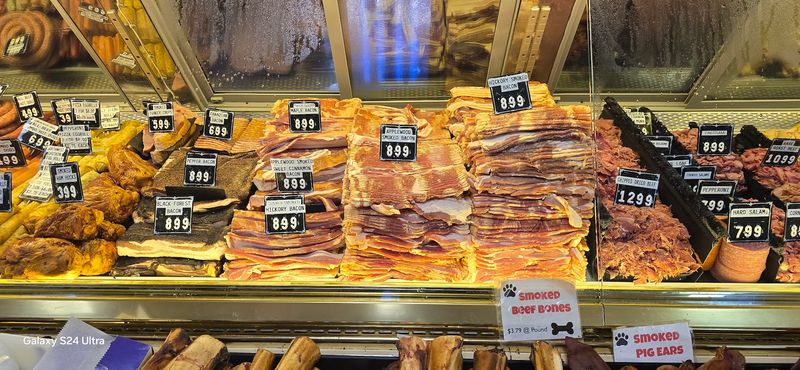 Food Counters First, Because The Smells Make The Route For You